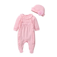 bobora baby girl clothes romper jumpsuit long sleeve coverall gift set