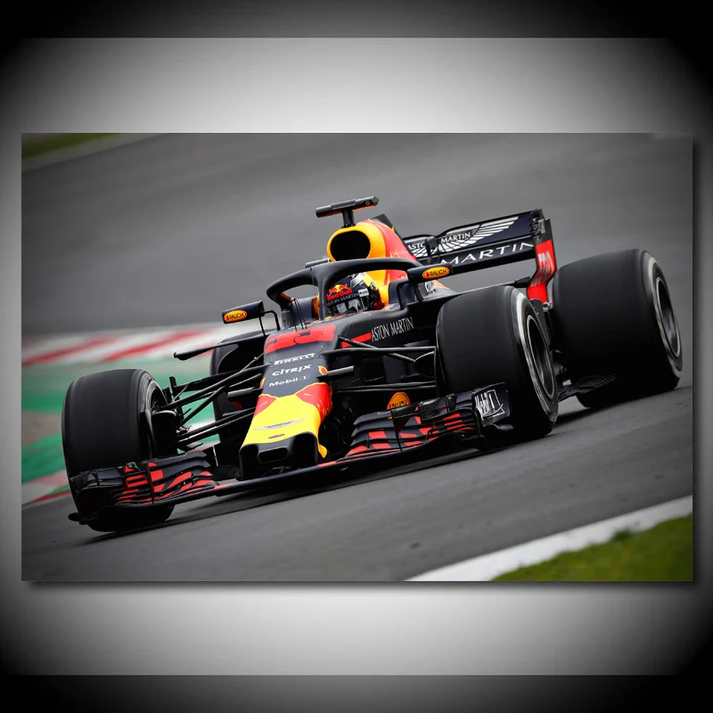 Картина Mclaren F1 гоночный автомобиль настенные художественные плакаты с