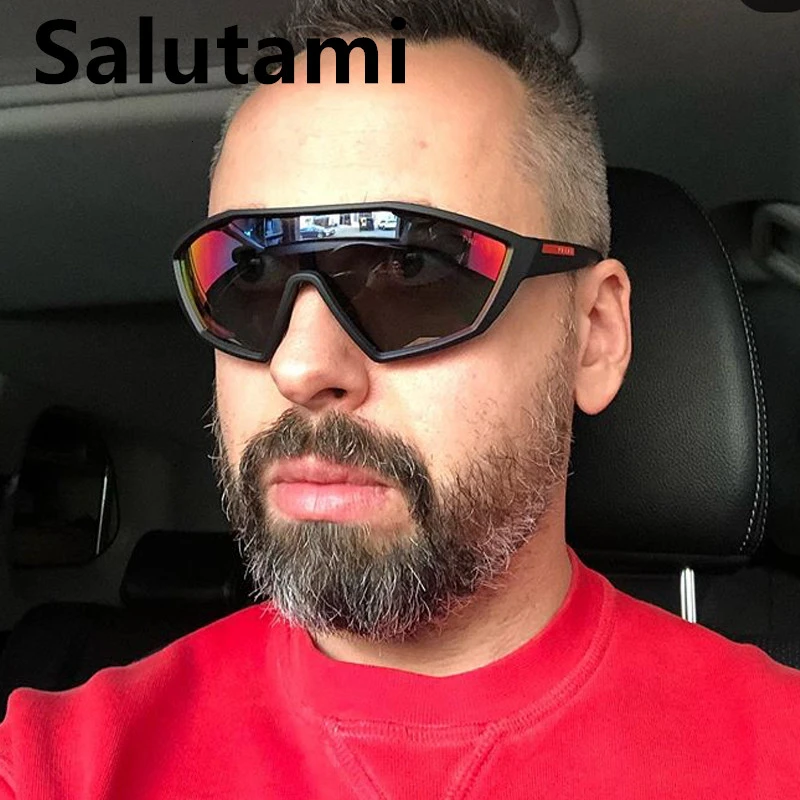 Солнцезащитные очки в стиле оверсайз для мужчин и женщин зеркальные винтажные