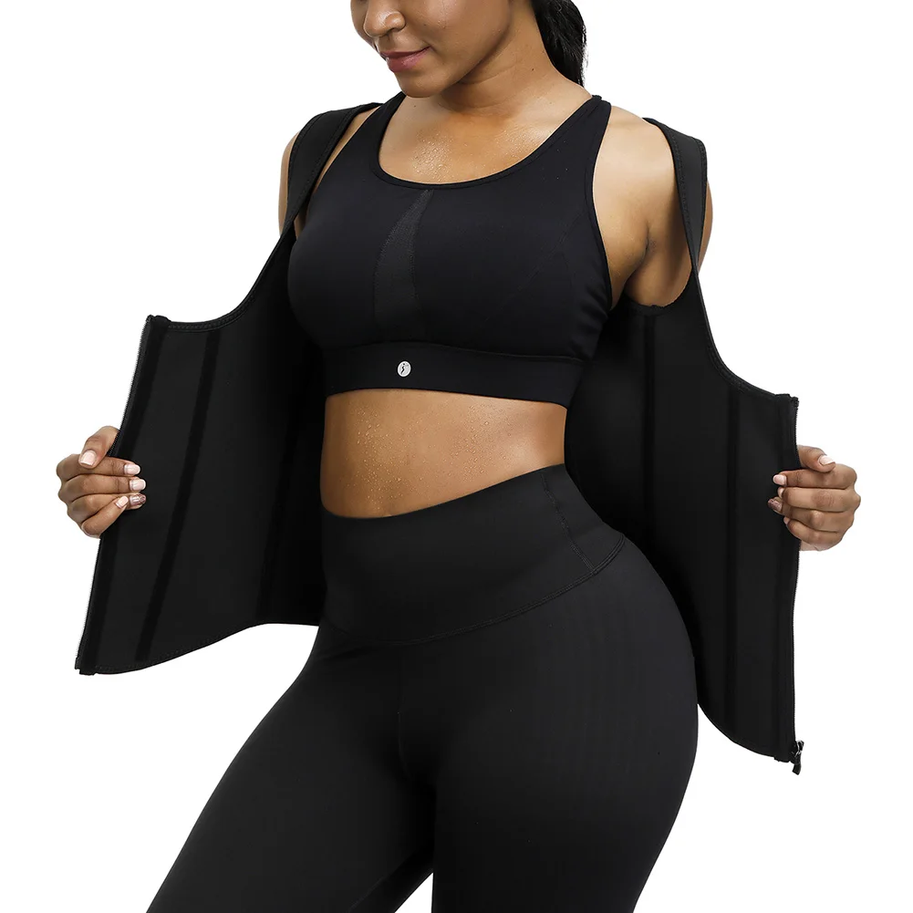 Feelingirl неопрен Body Shaper Для женщин талии тренер 9 стальные косточки, под бюст Корректирующее белье для похудения жилет Мужская портупея спортивные Сауна Топ