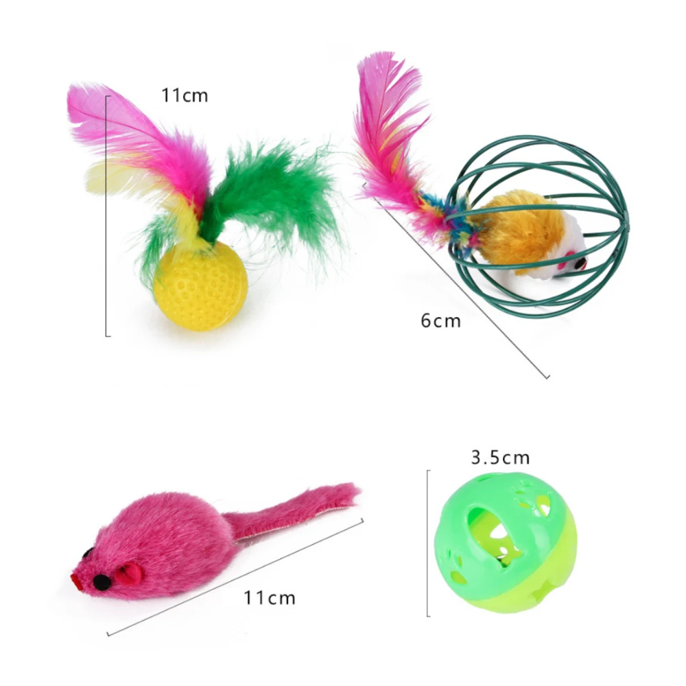 Домашние кошачьи игрушки мышь Форма шарики s котенок любимого питомца игрушка 20/24