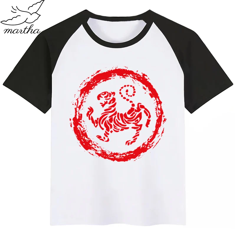 Модная футболка с забавным принтом в японском стиле Кандзи Шотокан карате