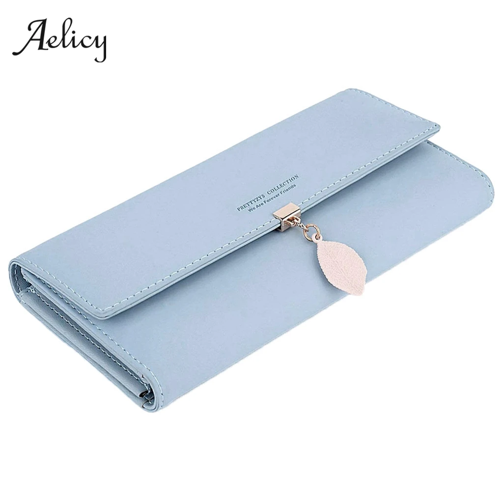 Женский кошелек Aelicy Длинный из искусственной кожи для вечеринок 2019|Женские