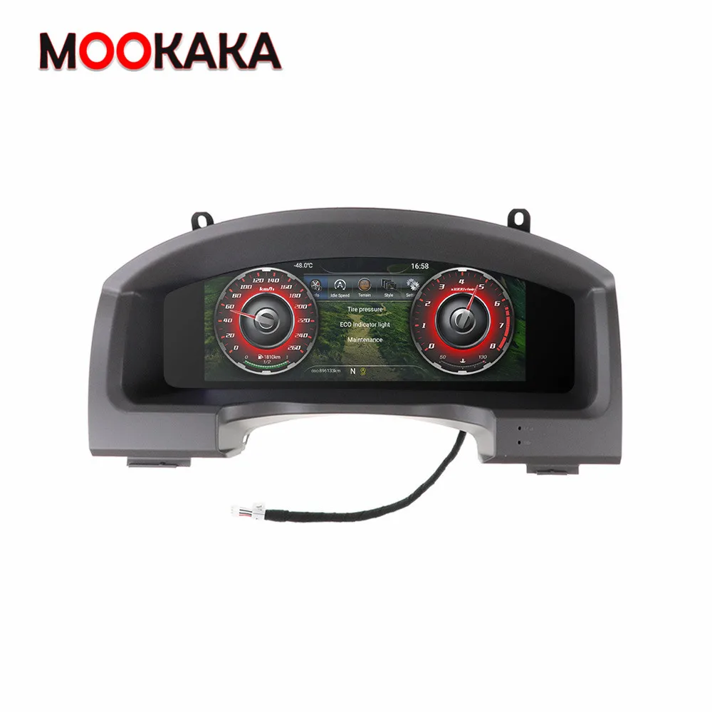 Для Toyota Land Cruiser 2008-2020 Android цифровой метр фотопанель замена телефон мультимедийный