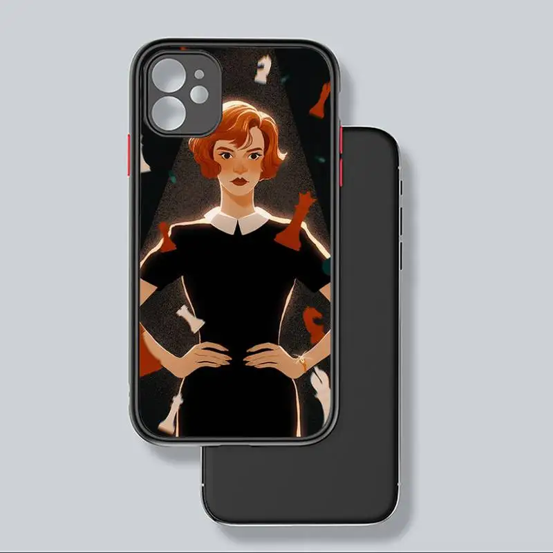 

The Queen's Gambit Phone Case For iphone 12 11 8 7 plus mini x xs xr pro max matte transparent cover