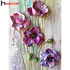 Huacan 5D алмазная живопись новые поступления Мак Алмазная мозаика вышивка цветок картина Стразы настенные картины