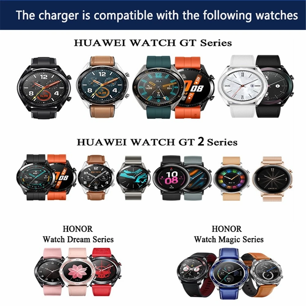 Зарядная док станция для Huawei HONOR Watch GT 2 2e Magic 1 Dream Series портативная базовая с USB