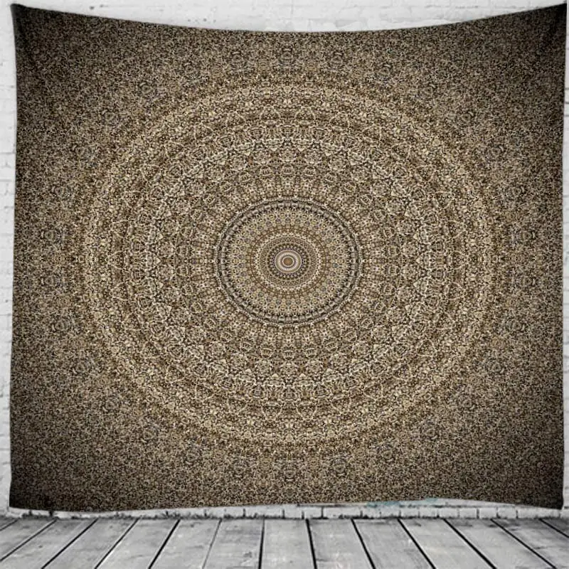 

Dreamlike Mandala Tapestry Wall Hanging Sandy Beach Throw Rug Blanket Camping Tent Travel Mattress Bohemian Sleeping Pad