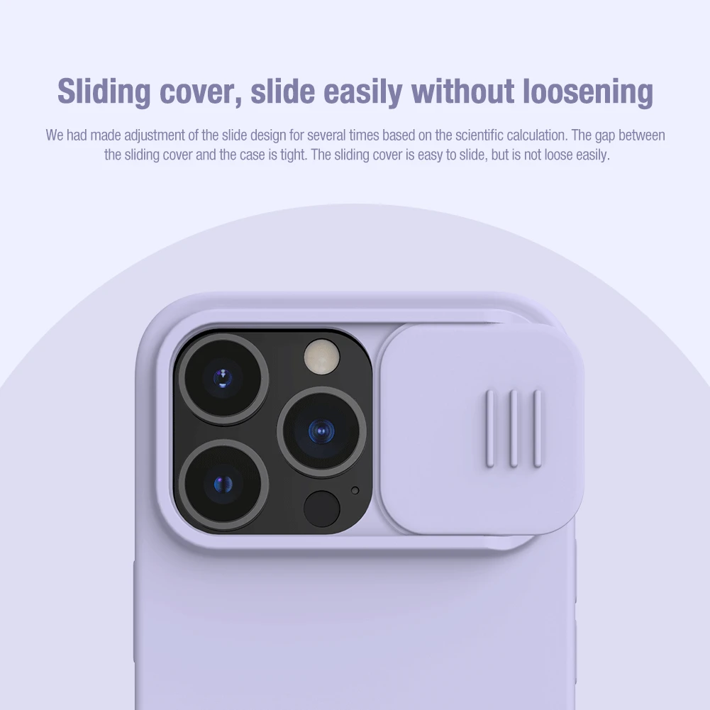Силиконовый чехол для iPhone 13 Pro / Max NILLKIN с функцией беспроводной зарядки | Мобильные