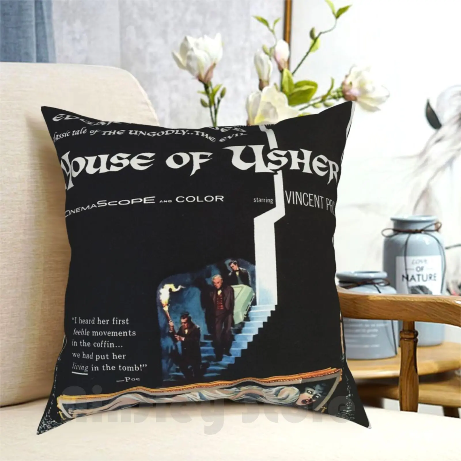 

Домашний мягкий чехол с изображением Usher Эдгара Аллана По цене Винсента