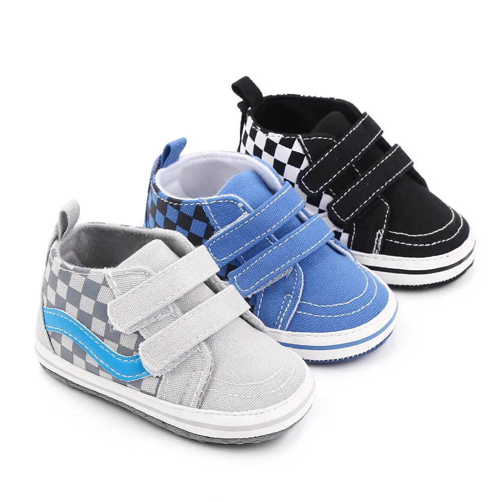 

Baby Toddler Shoes Boys and Girls Fashion Velcro First Walkersfor Newborn 0-6-12 Months Non-slip Sneakers Prewalker