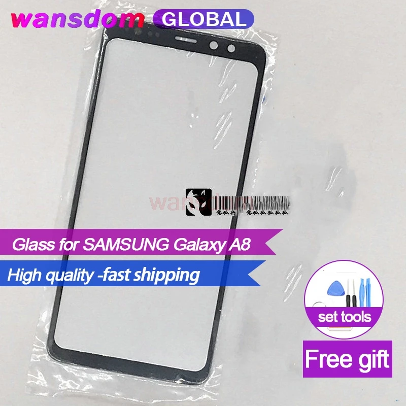 Сменное Переднее стекло для SAMSUNG Galaxy A8 2018 A530 A530F A530DS Plus A730 A730F A730DS Внешний