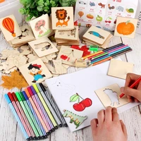 baby toys drawing toys painting stencil templates coloring board children creative doodles early learning education toys