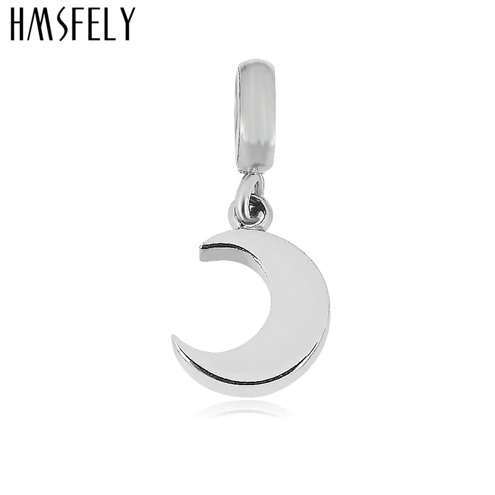 HMSFELY 316L подвеска из нержавеющей стали с золотым полумесяцем аксессуары для