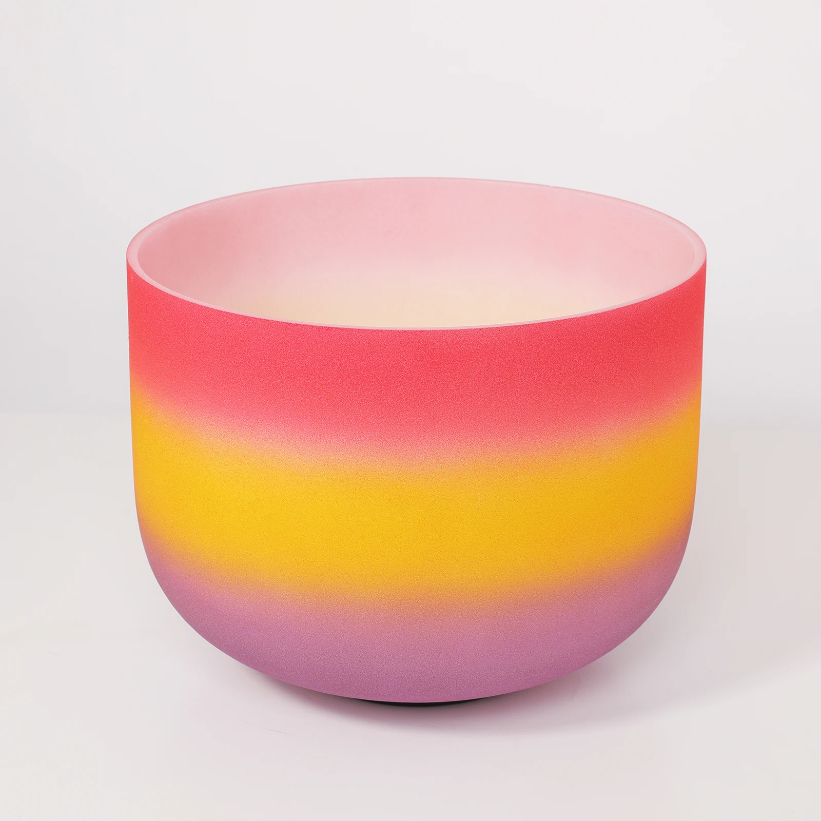 CVNC 8 &quotNote C корень чакра цвета радуги Матовый Кварцевый Поющий чаша|Колокольчики