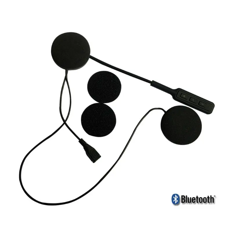 Беспроводной мотоциклетный шлем, Bluetooth гарнитура, мотоциклетный шлем, наушники, двойной стерео динамик, свободные руки, музыкальные наушники для MP3 MP4 Ph