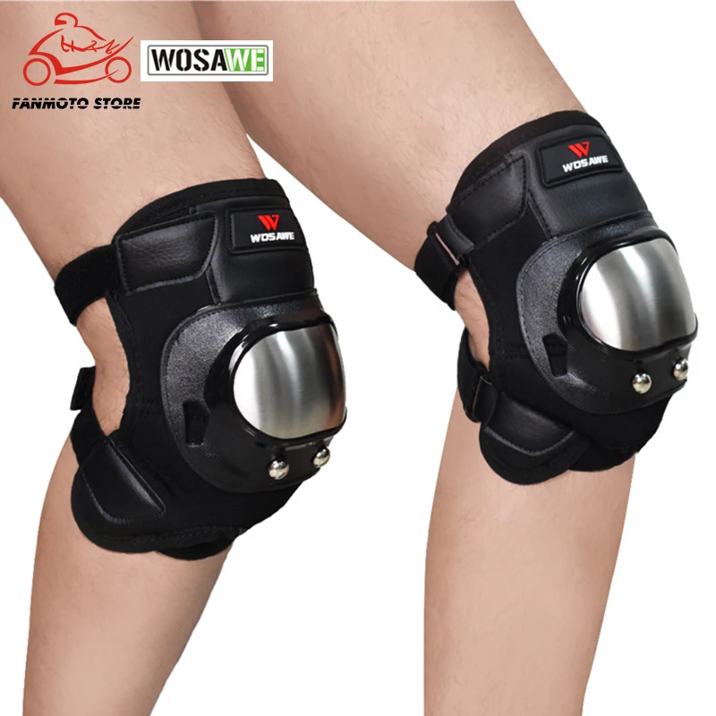 Мотоциклетные наколенники WOSAWE защита для езды на скейтборде и велосипеде |