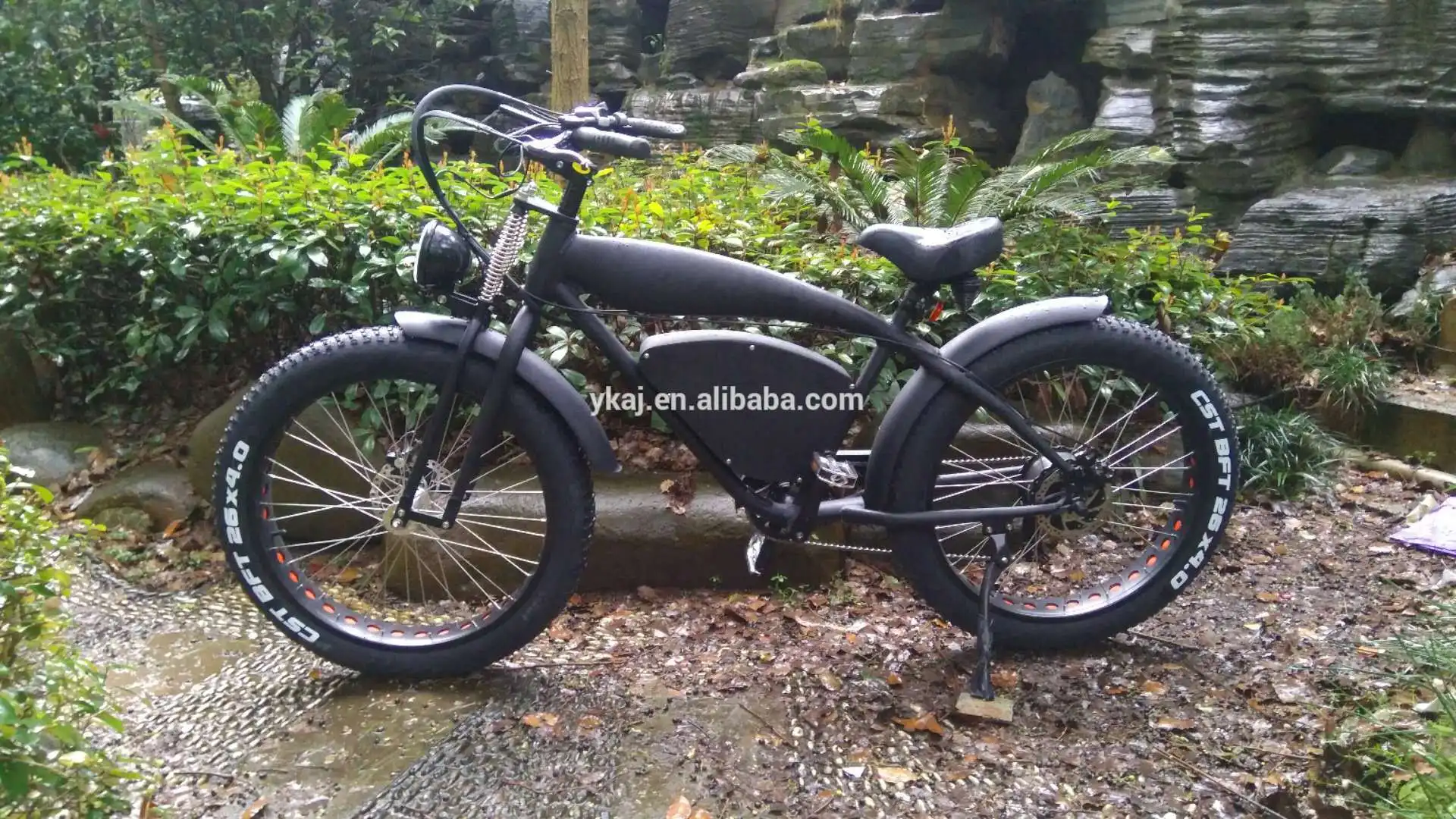 500W Strong Power Fat Tire Powerful Electric Bicycles Mountain Scooters Adults Motorized Bike Chopper Bicycle Ebike Fatbike | Спорт и