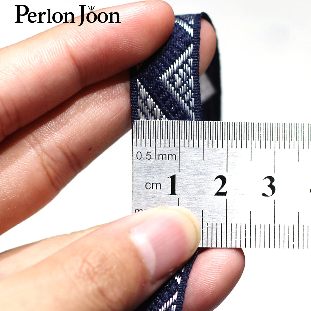 1.5cm multi-color polyester zigzag Jacquard Webbing braid ribbon for gift Wrapping bag apparel decorative accessories Z | Дом и сад