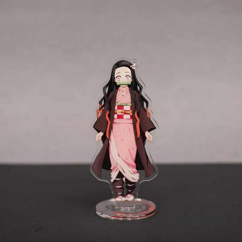 17 см японского аниме демон Slayer Kimetsu no Yaiba акриловые стоячие фигурки карты Kamado Tanjirou Nezuko стенд фигурка