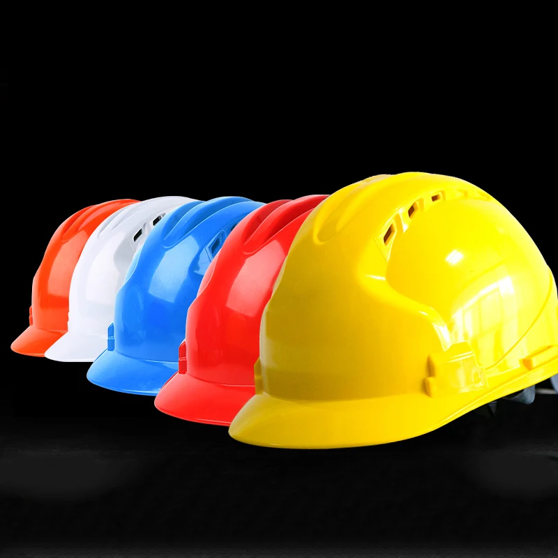 Жесткий головной убор строительный участок утолщенный белый электрическое