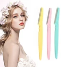 Бритва для бровей, средство для удаления волос на лице, триммер для бровей, острый нож для макияжа, лезвие для бровей, инструмент для придания формы и удаления волос, косметический макияж