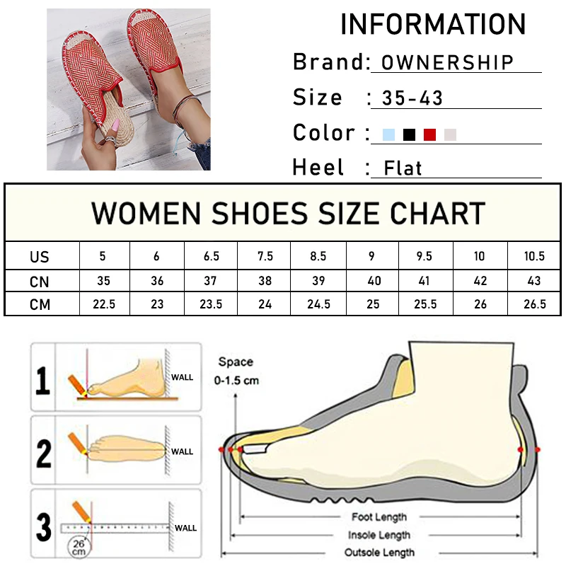 

2021 Women Hemp Slippers Female Summer Casual Fisherman Shoes Ladies Comfort Straw Beach Footwear Woman Shoes Plus Size 43