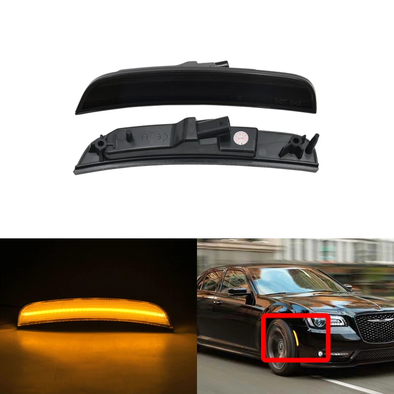 

Лампа указателя поворота для Chrysler 300 2015-2019, 2 шт.