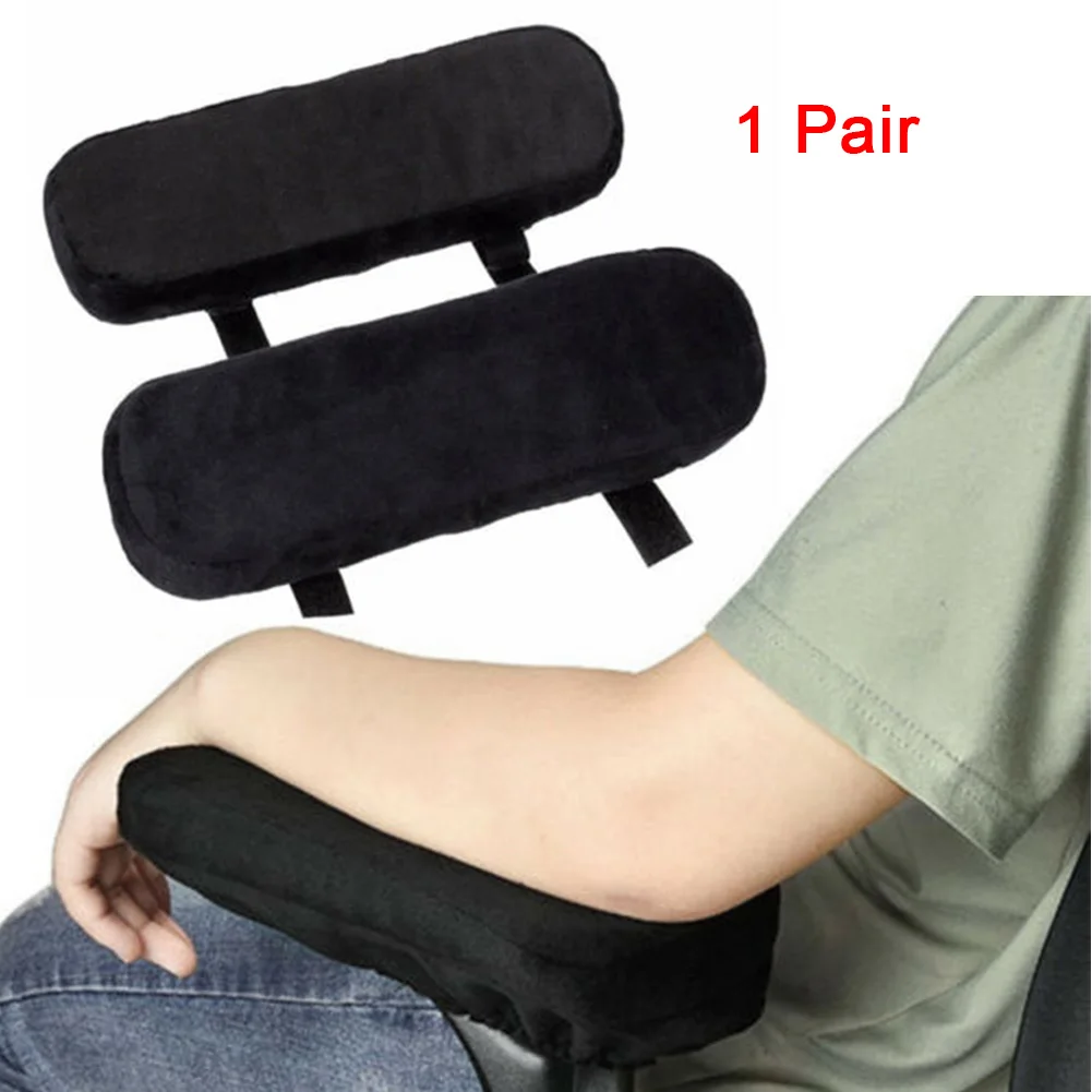 

254*75*30mm/10*2.95*1.18in Armrest Cushion Pad Anti-Slip Pool Cover Black Home
