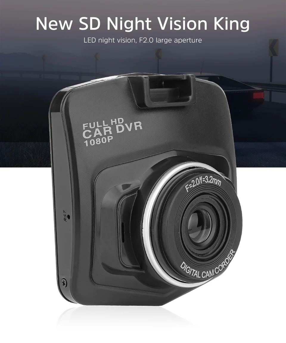 Aoshike, новинка, мини Автомобильный видеорегистратор, DVR камера, SD 1080 P, видеорегистратор, g-сенсор, камера ночного видения