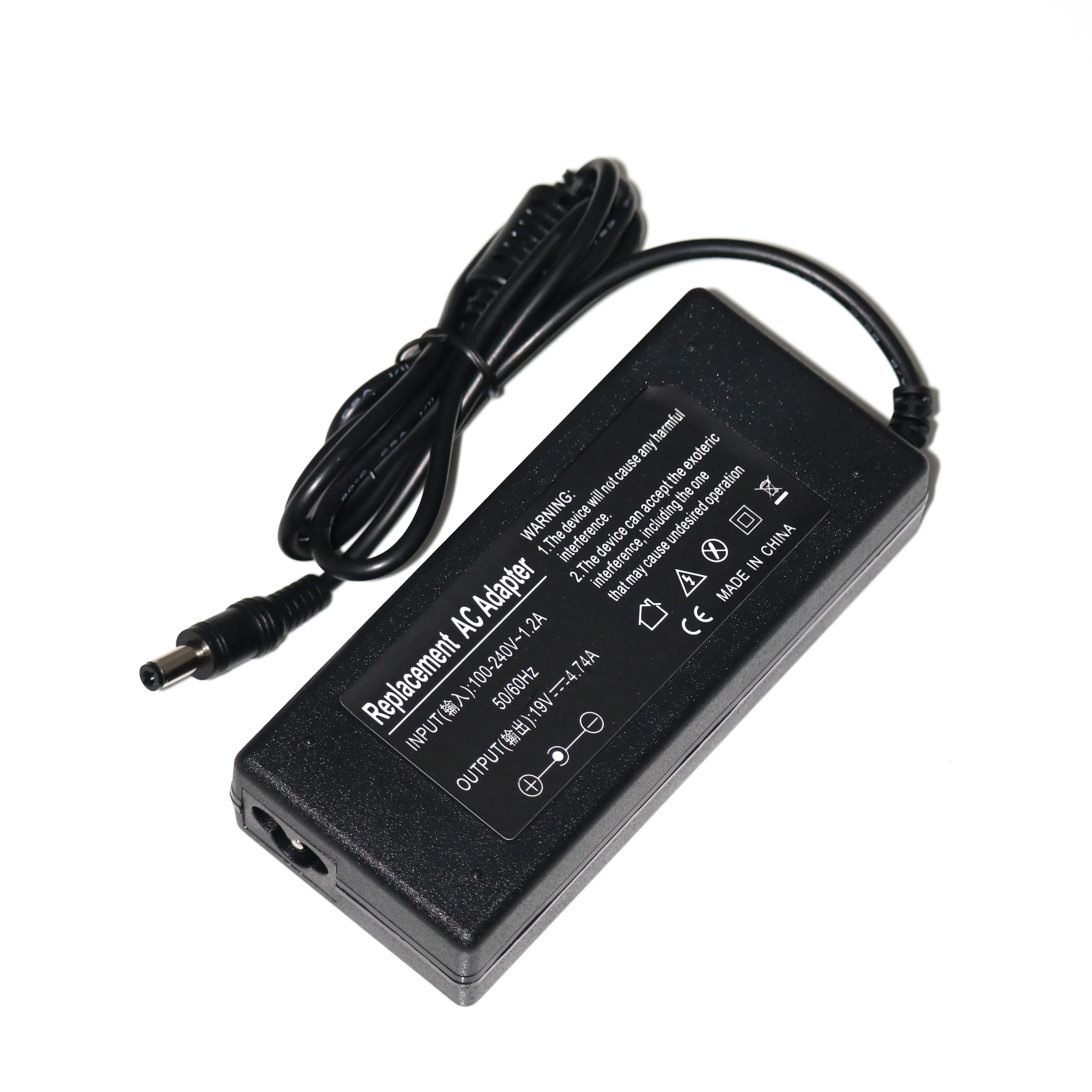 

19V 4.74A 90W 5.5x2.5mm AC Power Supply Notebook Adapter Charger For ASUS Laptop A46C X43B A8J K52 U1 U3 S5 W3 W7 Z3 For Toshiba