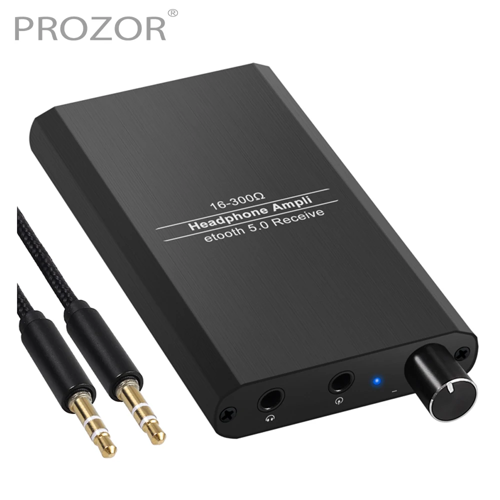 

Усилитель звука PROZOR 16-300Ω, Bluetooth, с разъемом 3,5 мм, для MP3