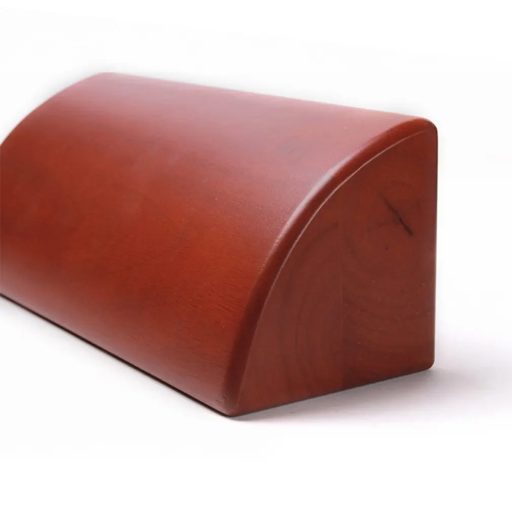 

slimming Yoga quarter brick Iyengar solid wood curved yoga brick