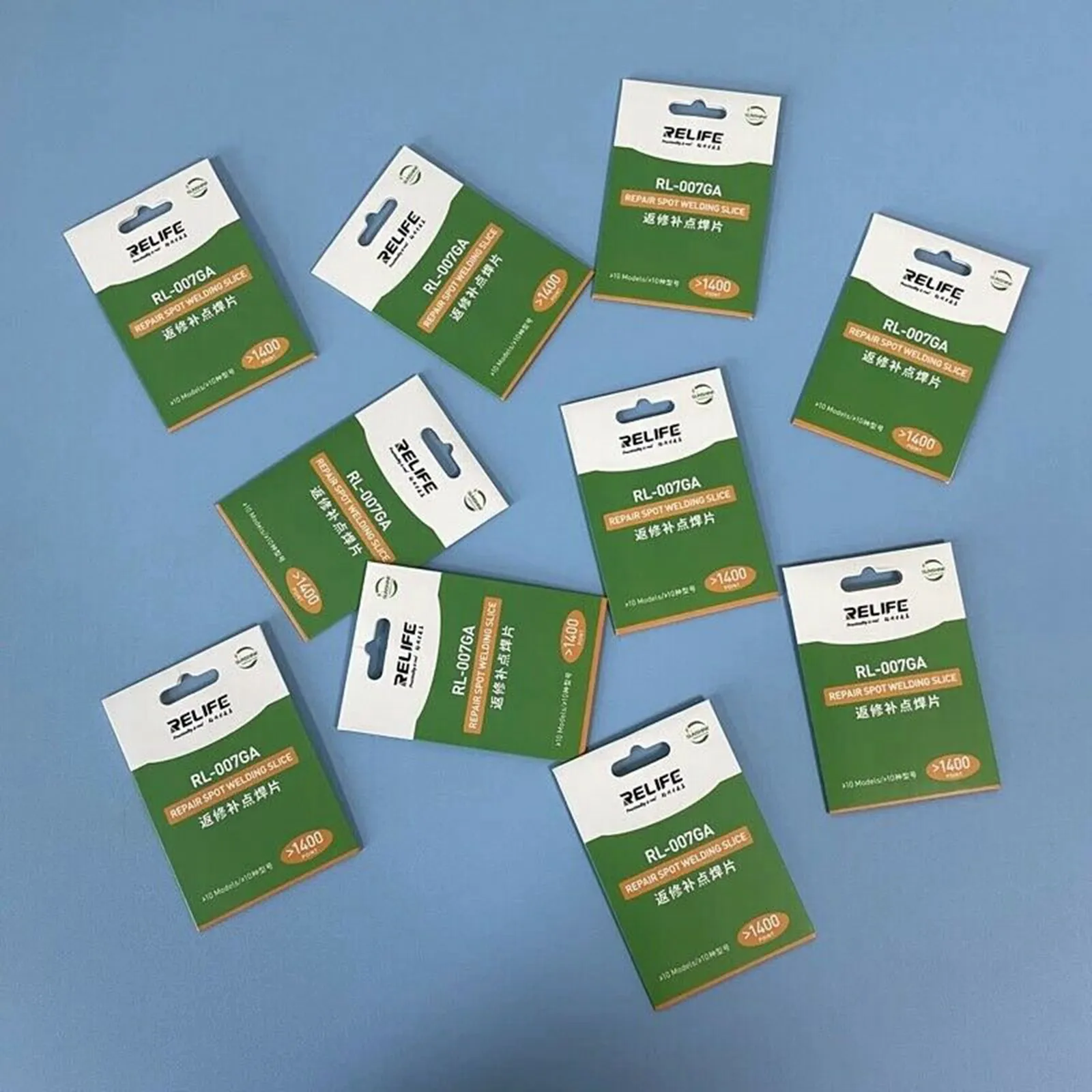 

RELIFE Dot Repairing Solder Lug Spot Soldering Pad RL-007GA for iPhone Welding Board Flywire Replacement IC Repair Fix 1400 Dots