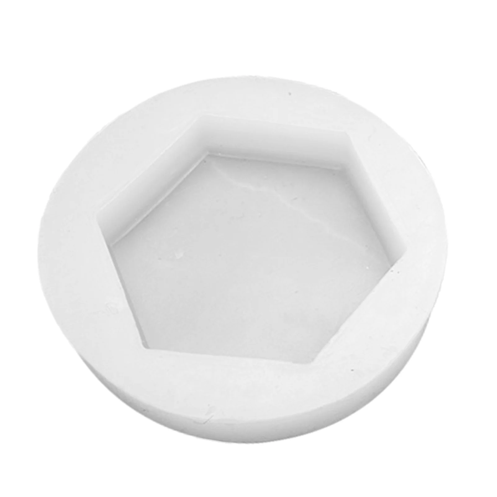 

Creative Diy Epoxy Resin Hexagonal Silicone Mold Round Base Tray Mold Mousse Chocolate Cake Silicone Food Mold