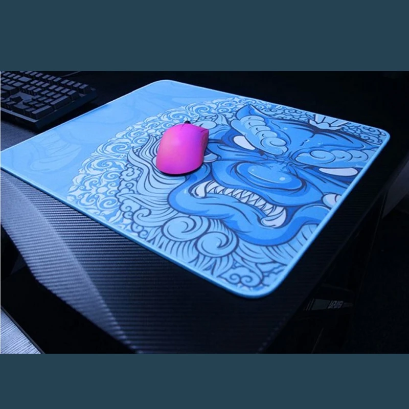 

Esports Tiger Gaming Master Gaming Lingyun Mouse Pads For Gamer Smooth Brake Flexible Washable Rubber 480x400x4mm