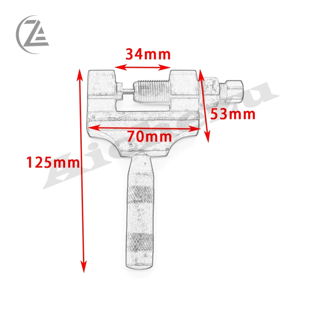 Прибор для резки тяжелых цепей мотоцикла и велосипеда 415 420 428 520 525 530 630