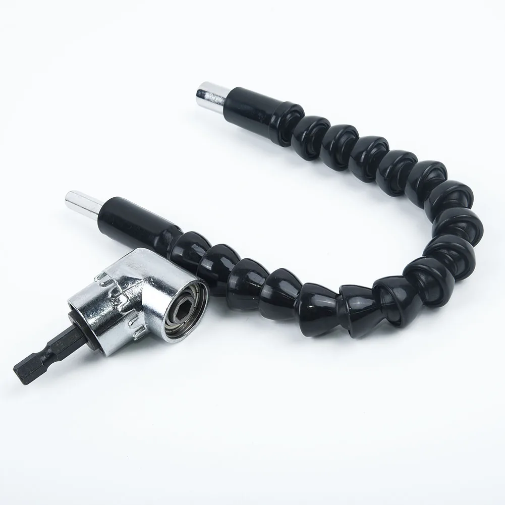 

Flexible Shaft Right Angle Drill Driver Kit Screwdriver Extension Bits Holder