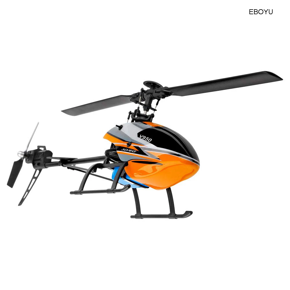 WlToys V950 Радиоуправляемый вертолет 2 4G 6CH 3D-6G система бесщеточный бесштырьковый