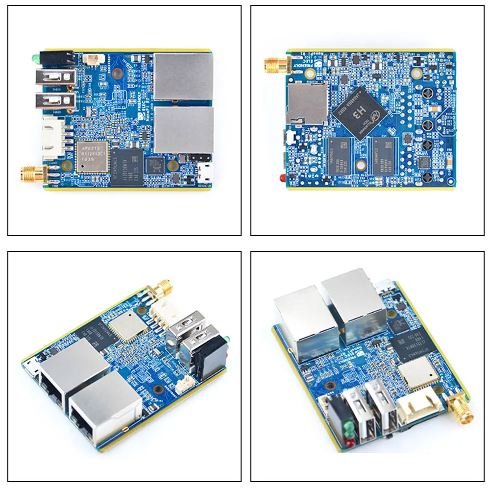 NanoPi R1 Allwinner H3 Gbps Ethernet бортовой Wifi Bluetooth OpenWRT