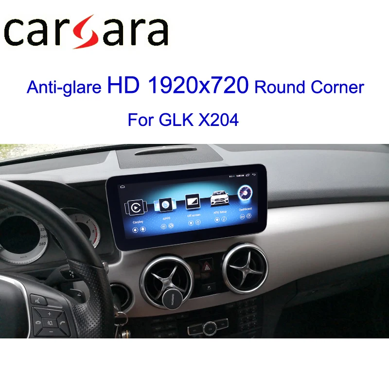 GPS навигатор Merce des GLK Facelift для мультимедийного Проигрывателя X204 Круглый угол