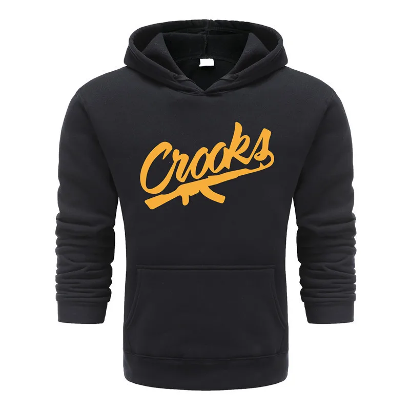 

2021 New Fashion Spring Autumn Men printing letter Hoodies casual loose Regular Hooded Tops