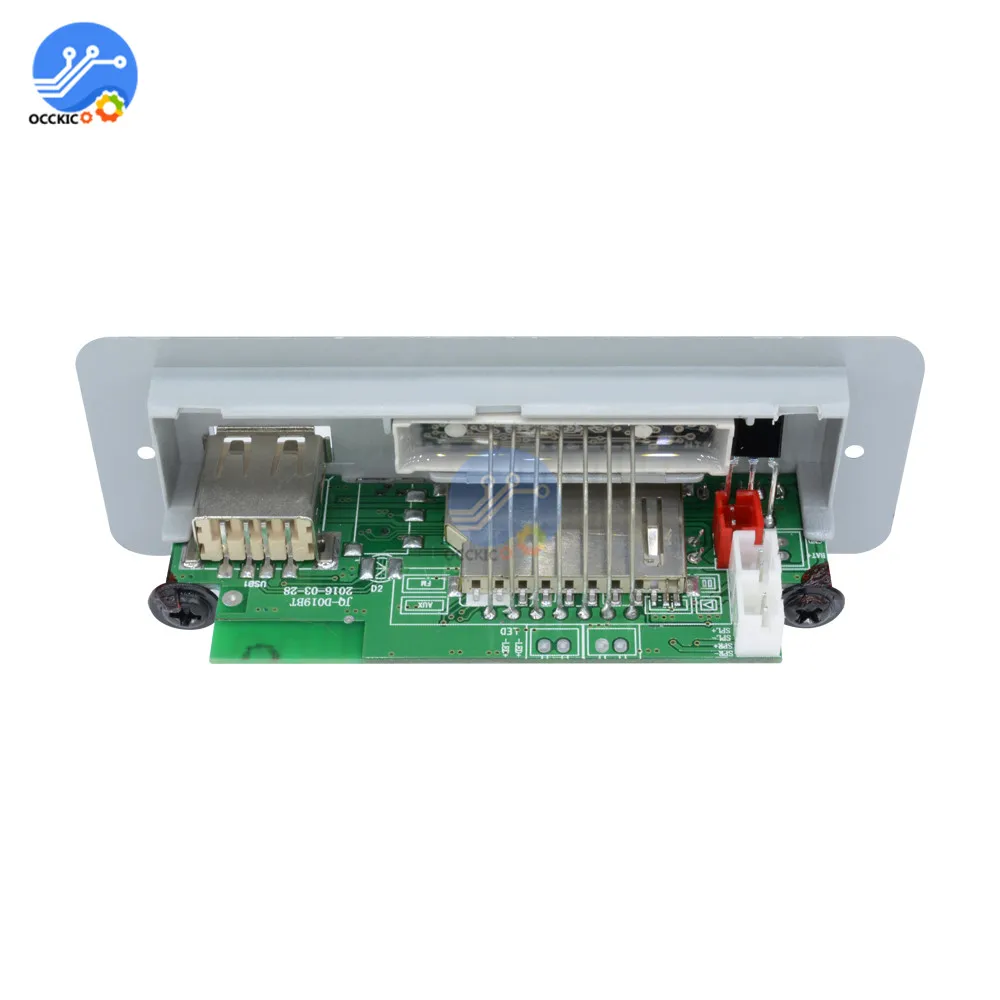 Беспроводной модуль 5 в MP3 декодер плата расширфровка Bluetooth с радио FM 2*3 Вт Плата