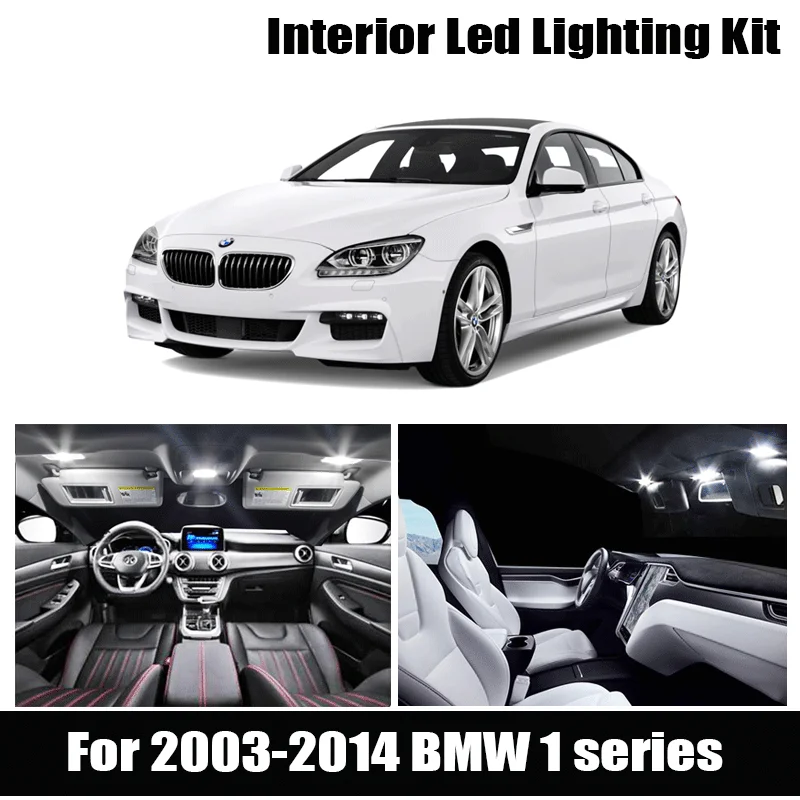 Светодиодный светильник Canbus для автомобиля 2003-2014 BMW 1 серия E81 E87 E82 E88 F20 F21 116i 118i 120i