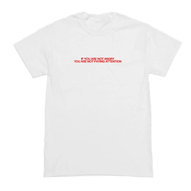 Если вы не злите обратили внимание красная женская футболка хлопковая
