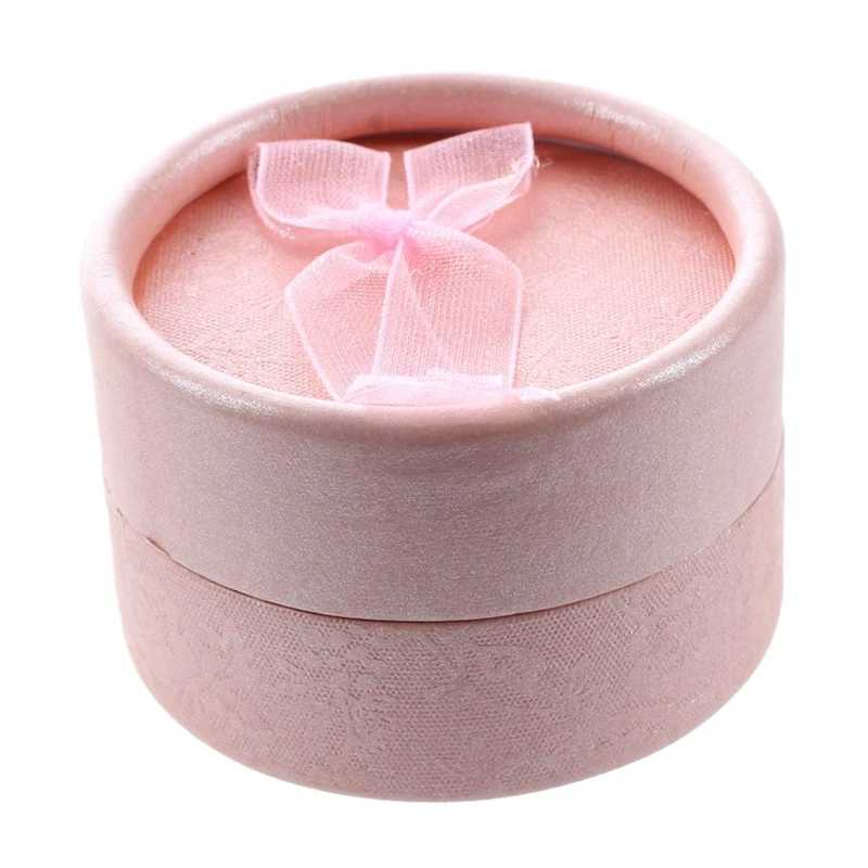 Promotion 5Pcs Cardboard Round Ring Earring Gift Case Box With 2Pcs Handmade Silicone Epoxy Resin Mold Hairpin Acrylic | Дом и сад