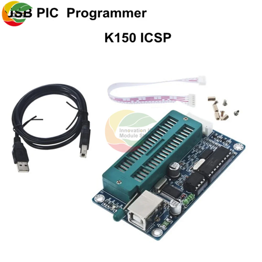 Программатор Ziqqucu PIC K150 ICSP автоматическое программирование USB макетная плата