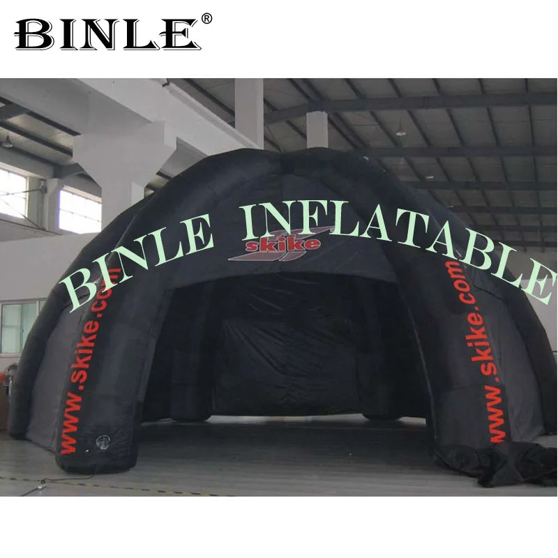 

Lightweight 8m giant inflatable spider dome tent with full cover N 1 zipper door event gathering marquee station for advertising