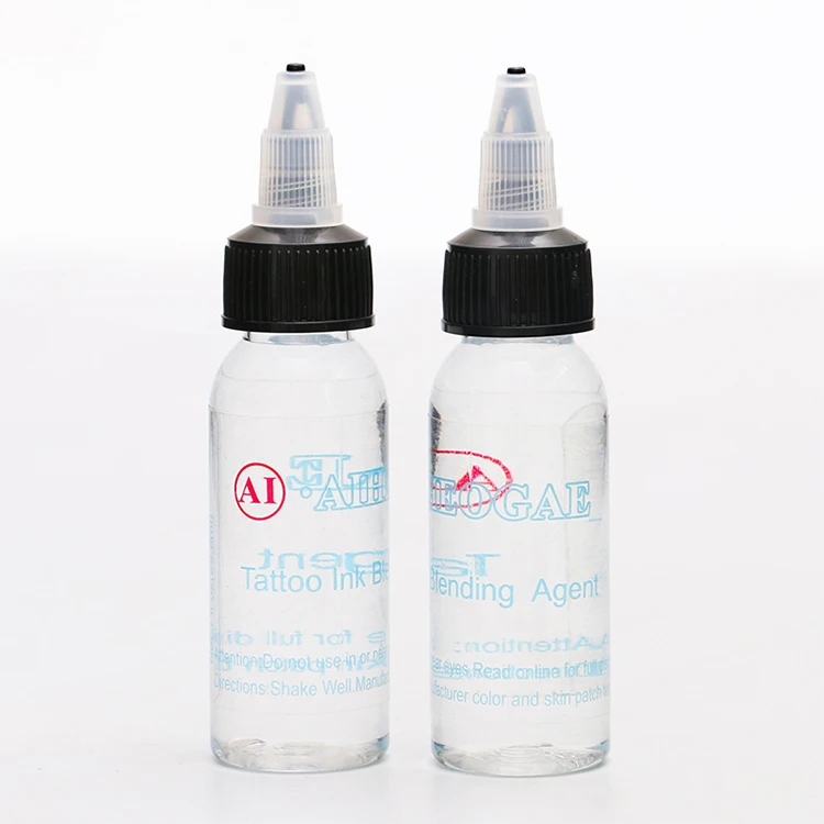 

10Pcs Professional 1oz/Bottle Tattoo Ink Blending Agent For Ink Fixing Tattoo Suppies For Pigments Tattoo Ink Thinner