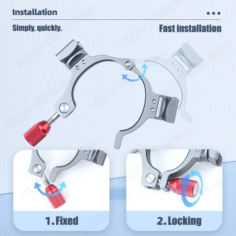 DJI Osmo мобильный карданный удлинитель с зажимом крепление для микрофона монитора
